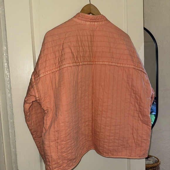 GAP quilted peach jacket - Picture 2 of 5